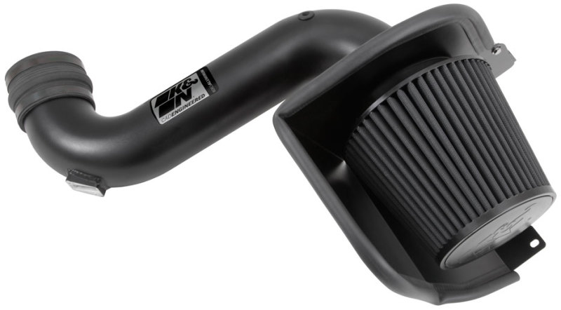 K&N 07-10 GMC Sierra 2500/3500 6.6L V8 Blackhawk Performance Intake Kit thumbnail 2