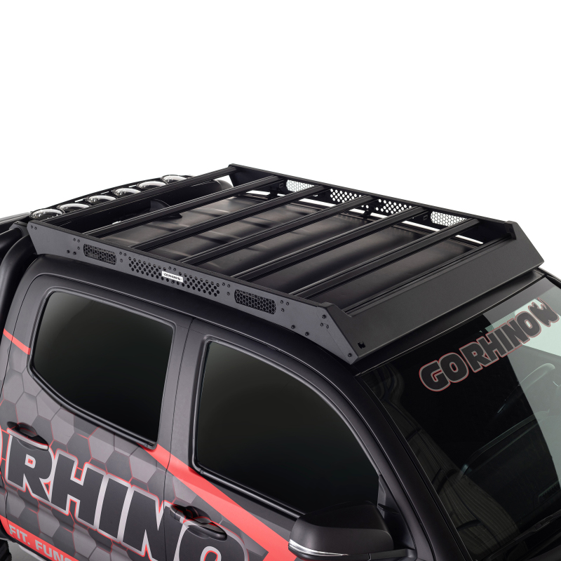 Go Rhino 16-23 Toyota Tacoma DC Ceros Low Profile Roof Rack - Tex. Blk thumbnail 5