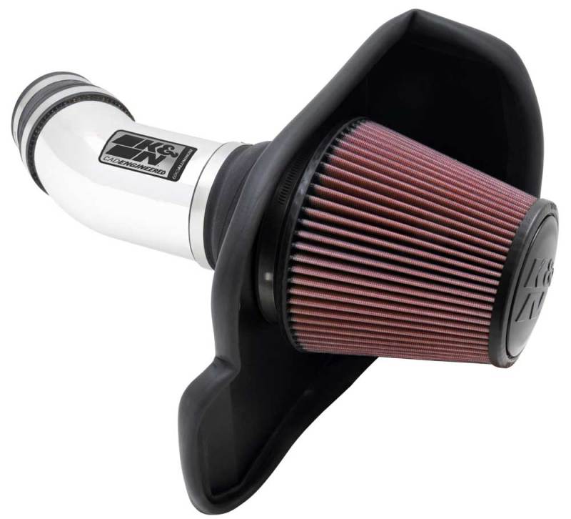K&N Performance Intake Kit TYPHOON; 11 Dodge Challenger 6.4L V8 thumbnail 3