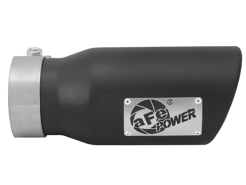 aFe MACH Force XP 3in Inlet x 4in Outlet x 9in Length Clamp-On Black Tip thumbnail 9