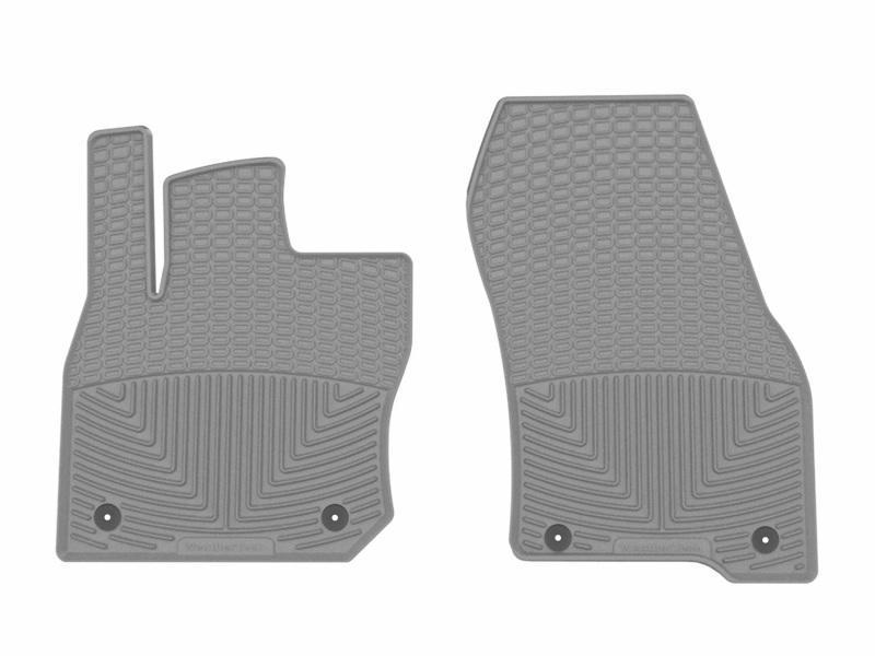 WT Rubber Mats - Front - Grey