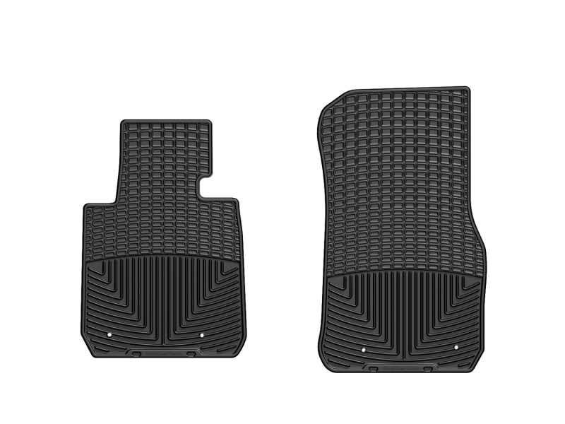 WT Rubber Mats - Front - Blk