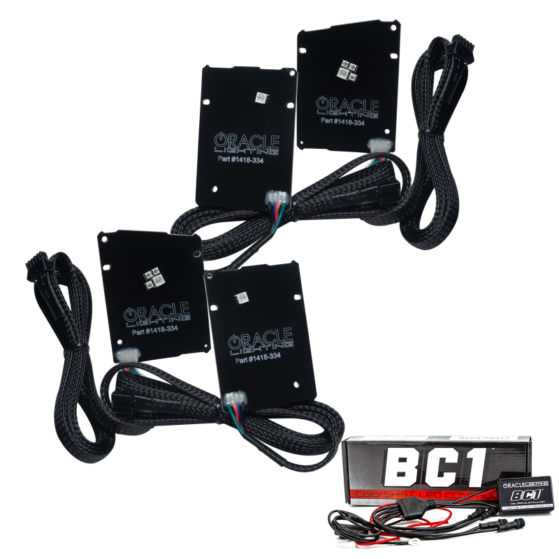 Oracle 19-21 Chevy Camaro LS/LT RGB+A Headlight DRL Kit - ColorSHIFT w/ BC1 Controller thumbnail 3