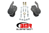 BMR 05-14 S197 Mustang Bolt-On Control Arm Relocation Brackets - Black Hammertone thumbnail 3