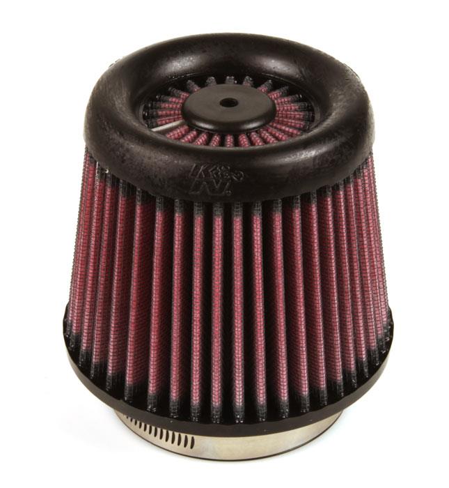 K&N Universal X-Stream Clamp-On Air Filter 3.313in Flg ID/4.875in Base OD/4in Top OD/4.25in H thumbnail 4