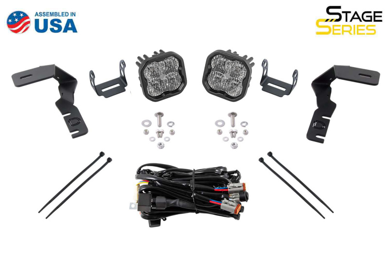 Diode Dynamics 19-21 Ford Ranger Pro SS3 LED Ditch Light Kit - Yellow Combo thumbnail 3