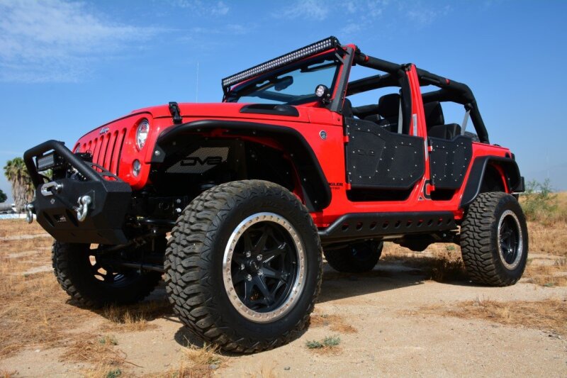 DV8 Offroad 07-18 Jeep Wrangler Jk Rock Doors thumbnail 7
