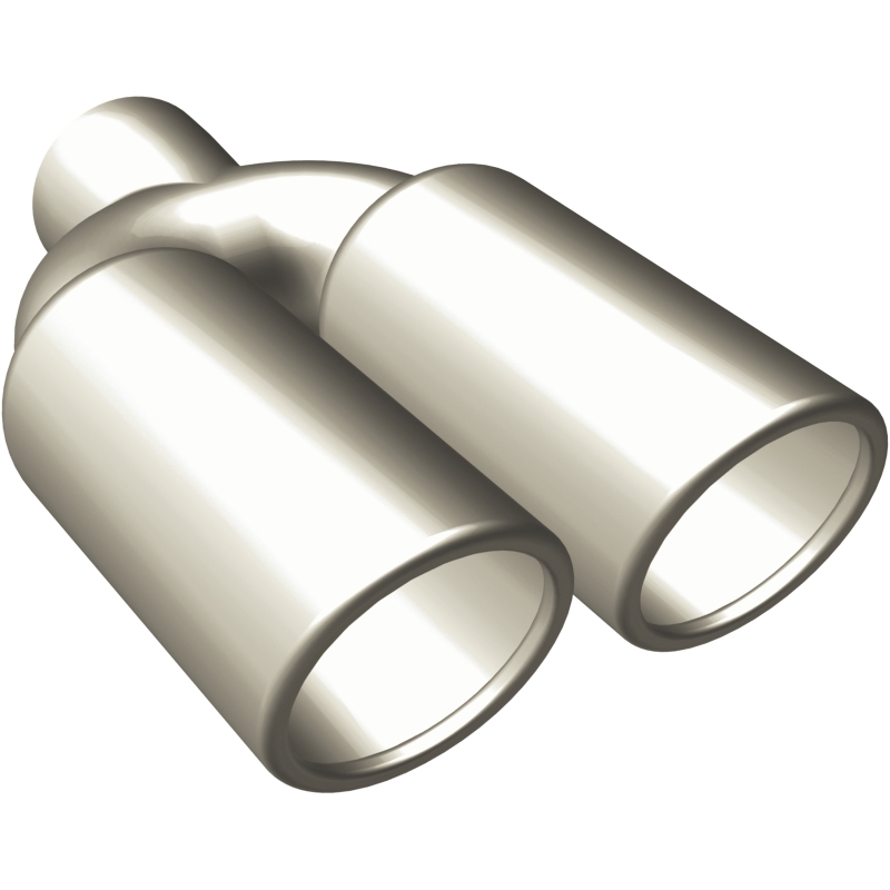 MagnaFlow Tip 1-Pk Dual Rnd DW 3x10 2.25ID thumbnail 3