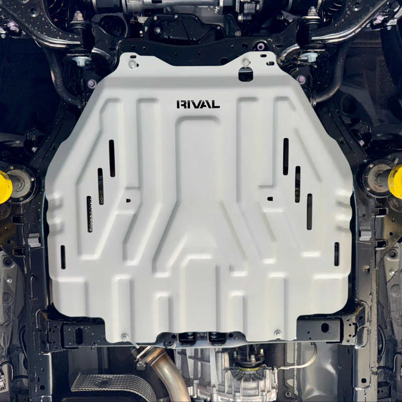 Rival 24-26 Toyota Tacoma i-Force Max Hybrid Aluminum Transmission Catalytic Converter Skid Plate