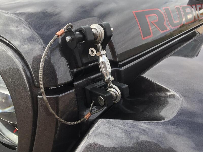 DV8 Offroad 2018+ Jeep JL Hood Hold Downs thumbnail 3