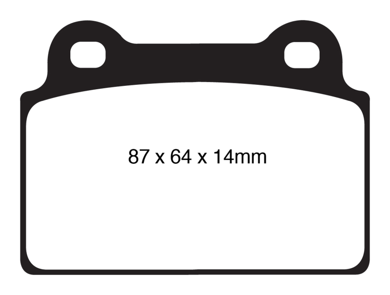 EBC S13 Brake Pad and Rotor Kit (1x ebcRK7643, 1x ebcDP41985R) thumbnail 6