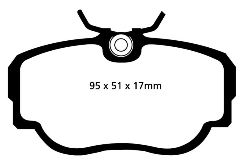 EBC S13 Brake Pad and Rotor Kit (1x ebcDP4779R, 1x ebcRK134) thumbnail 5