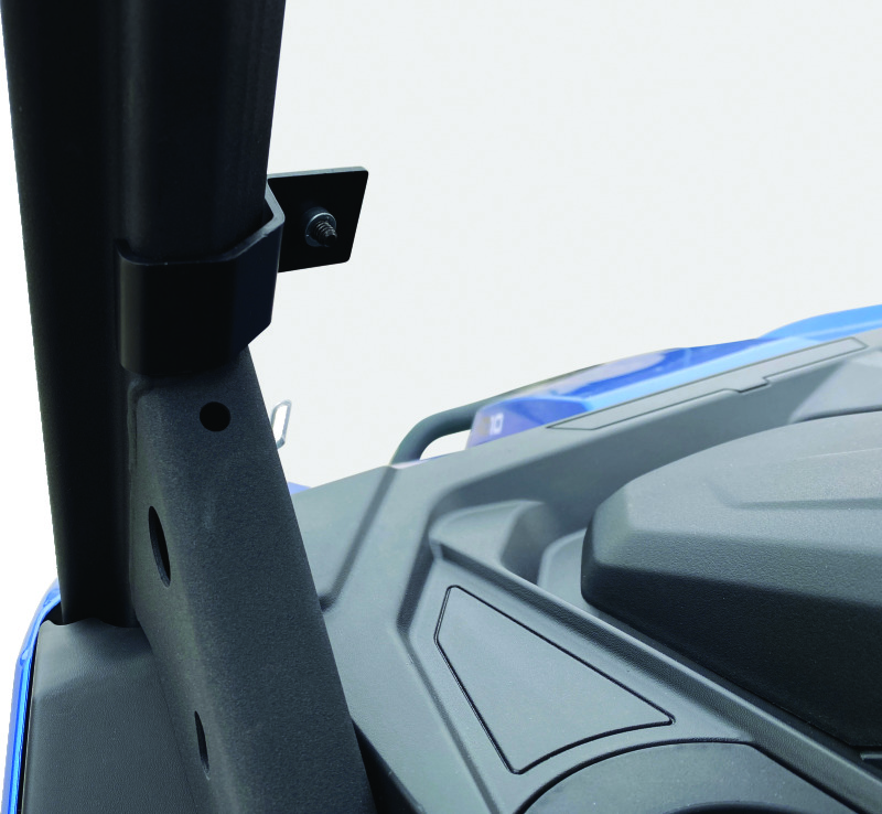 Quadboss Powersports Windshields 375784 Windshields, QB WINDBREAK FOLDING SHIELD, Clear thumbnail 9