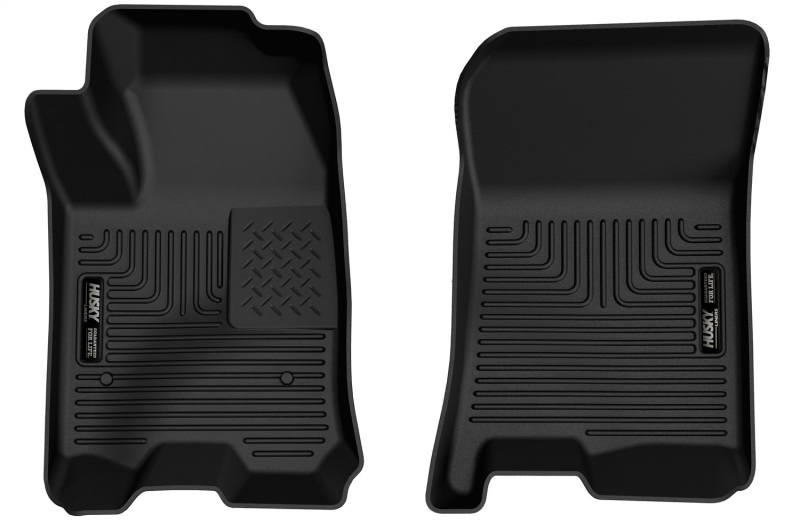 Husky Liners 2023 Chevrolet Colorado /GMC Canyon WeatherBeater Black Floor Liners thumbnail 2