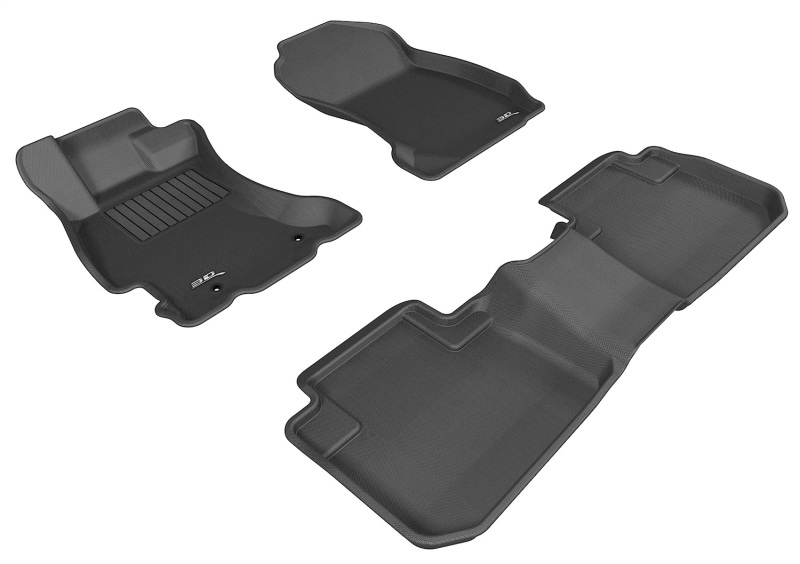 3D MAXpider 14-18 Subaru Forester Kagu Black Full Set thumbnail 2