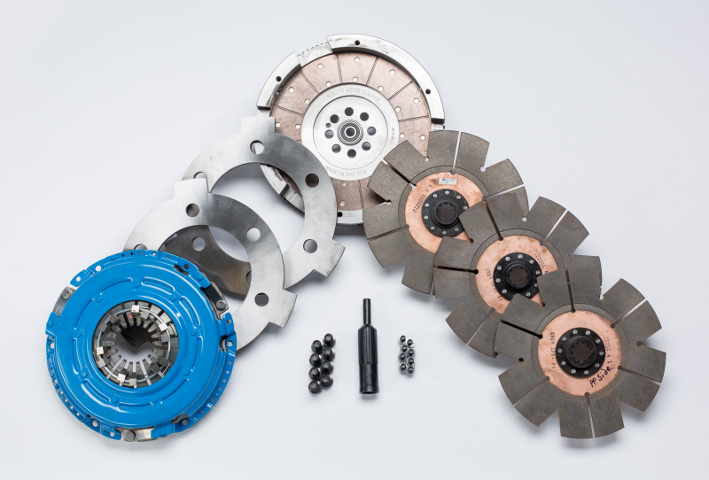 South Bend Clutch 01-Sept 05 GM 6.6L LLY ZF-6 SFI Comp Triple Disc Feramic Clutch Kit thumbnail 3