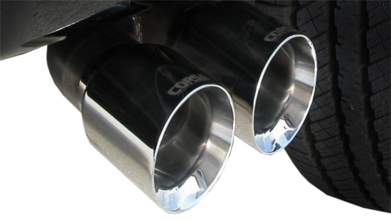 Corsa 2011-2014 Ford F-150 EcoBoost 3.5L V6 Polished Sport Cat-Back Exhaust thumbnail 5