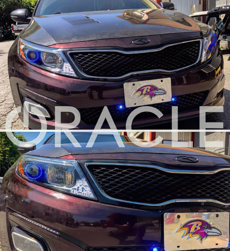 Oracle Kia Optima 11-15 Halo Kit - ColorSHIFT w/ Simple Controller