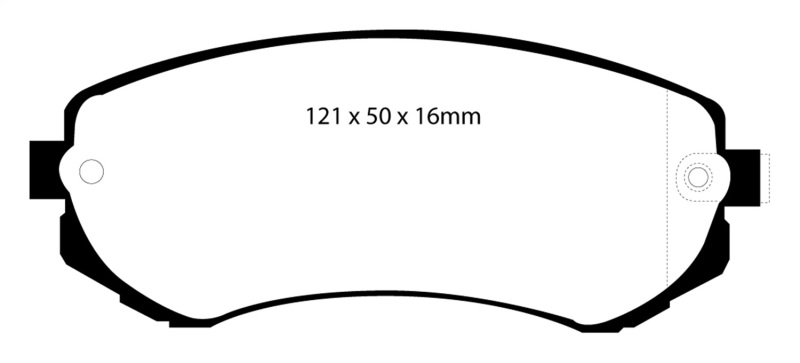 EBC S9 Brake Pad and Rotor Kit (1x ebcDP41279R, 1x ebcUSR7138) thumbnail 5