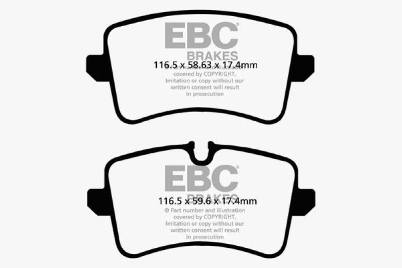 EBC S2 Brake Pad and Rotor Kit (1x ebcDP22082, 1x ebcUSR1848) thumbnail 5