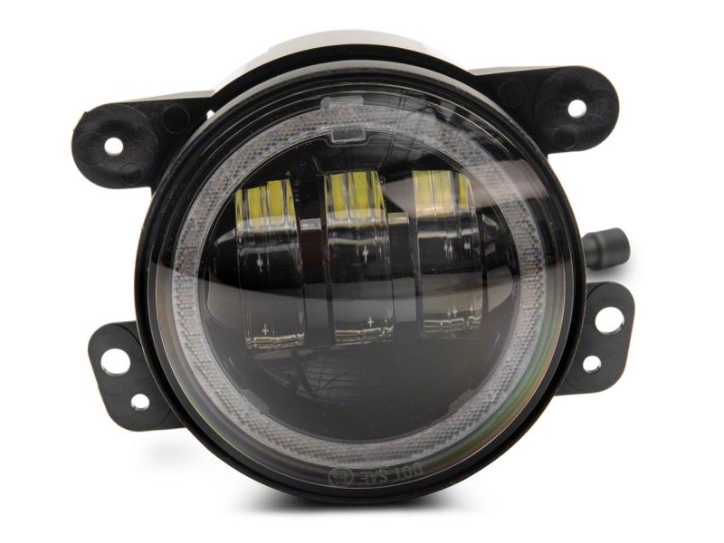 Raxiom 07-18 Jeep Wrangler JK Axial Series 4-In LED Fog Lights w/ RGB Halo thumbnail 5