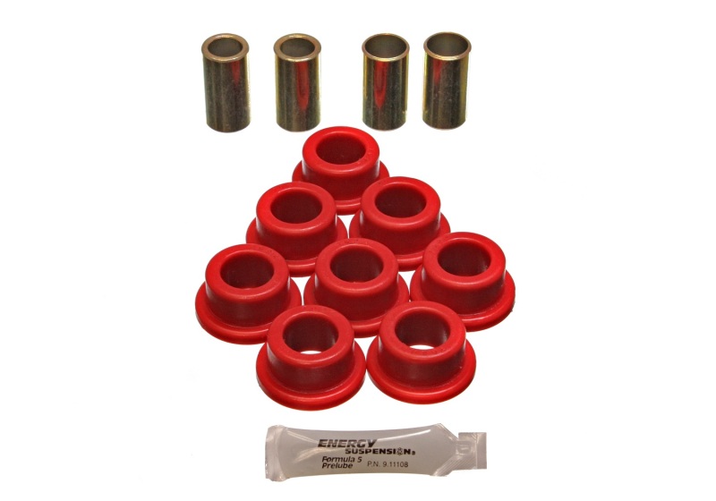 Energy Suspension 84-87 Chevy Corvette Red Rear Strut Rod Bushing Set thumbnail 6