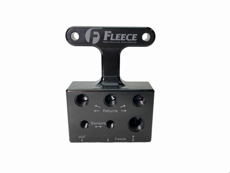 Fleece Performance 03-07 Dodge 5.9L / 07.5-09 6.7L Cummins 3rd Gen Fuel Distribution Block thumbnail 5