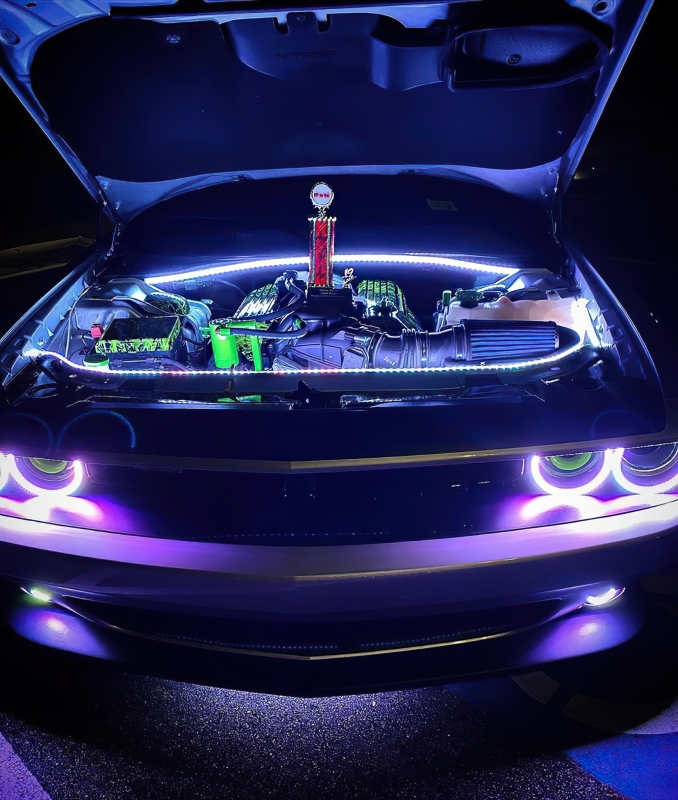 Oracle Engine Bay LED Kit 60in - White