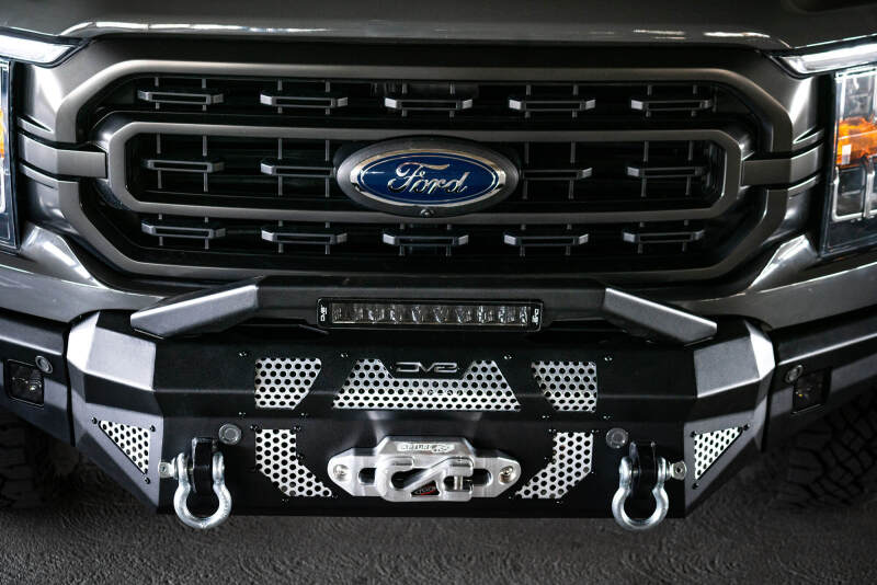 DV8 Offroad 21-22 Ford F-150 MTO Series Winch Front Bumper thumbnail 8