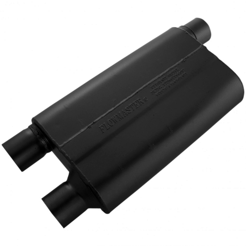 Flowmaster 2.5 IN(O)/Dual OUT 80 Series Muffler thumbnail 2