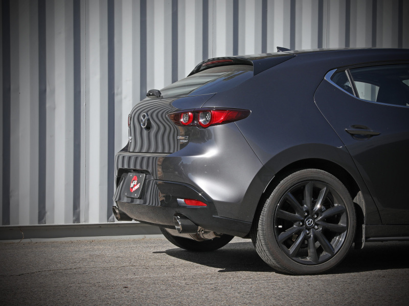 aFe 19-22 Mazda 3 L4 2.5L Takeda 3in to 2-1/2in 304 SS Axle-Back Exhaust w/ Carbon Fiber Tip thumbnail 8
