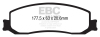 EBC Ultimax2 Brake Pad Sets