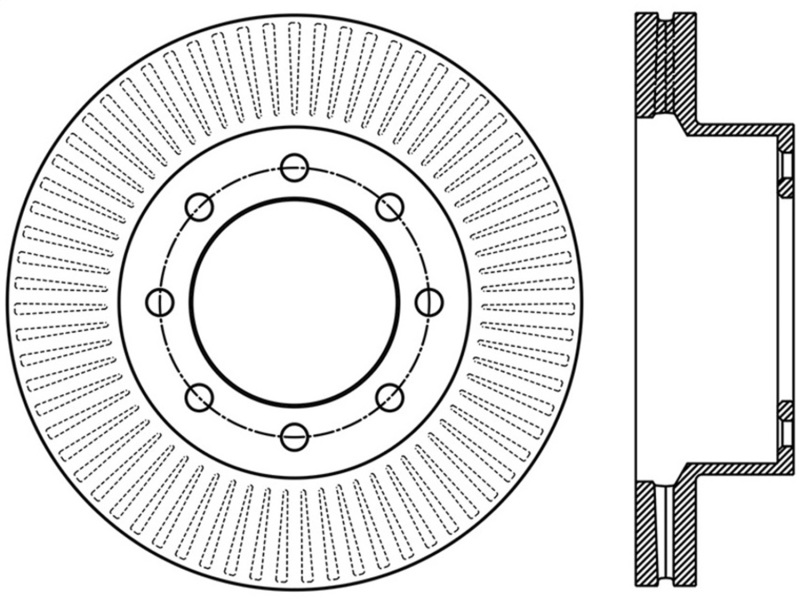 StopTech Power Slot 12-15 Ford F-250/F-350 Front Right Slotted Rotor thumbnail 2