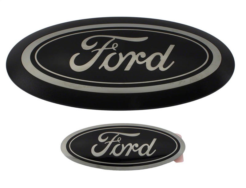 2023-2024 Super Duty Black Oval Kit-Without Camera
Ford Oval Emblem