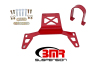 BMR 07-14 Shelby GT500 Front Driveshaft Safety Loop - Red thumbnail 3