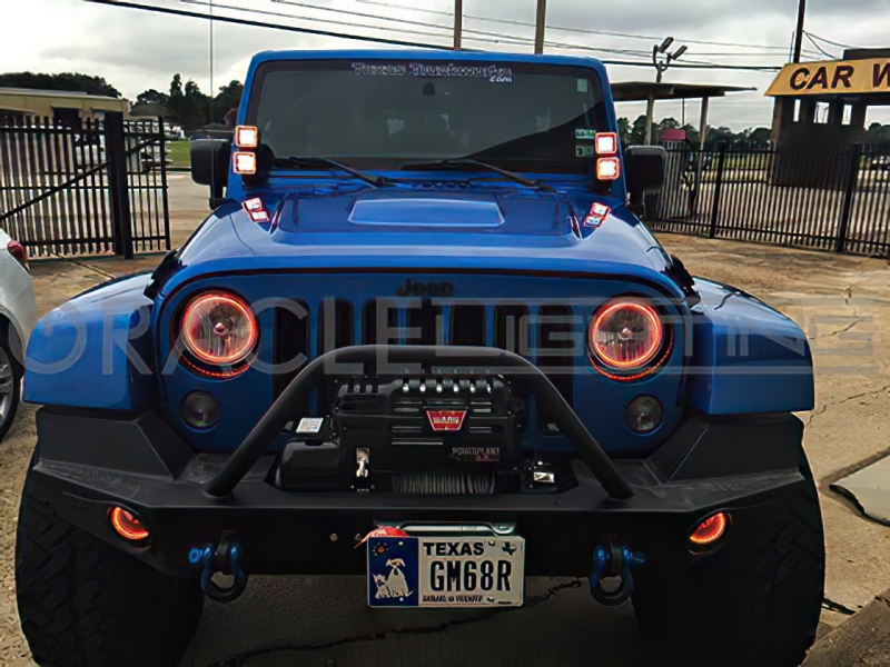 Oracle Off-Road 3in Square WP LED Halo - White thumbnail 6