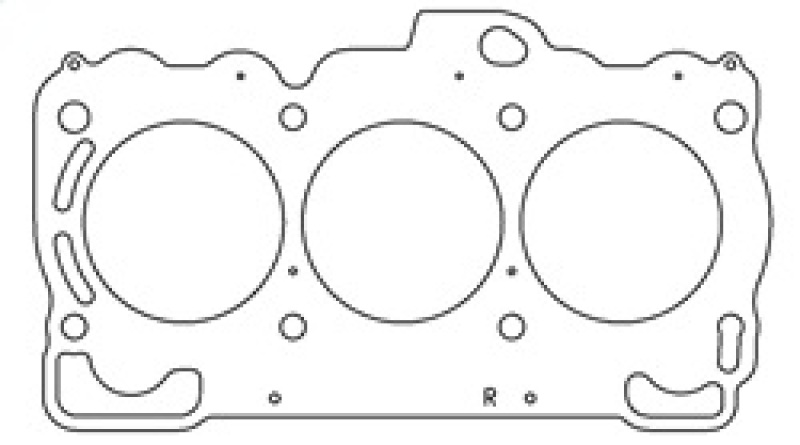 Cometic Subaru EZ30 Flat 6 3.0L 90mm Bore .051 inch MLS Head Gasket Right thumbnail 8