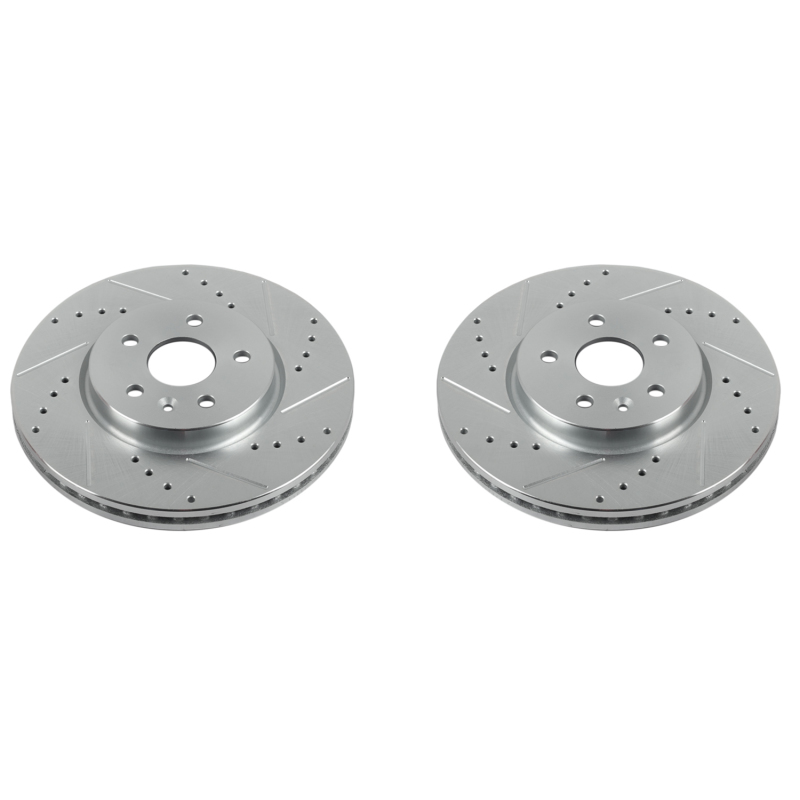 Power Stop 13-16 Chevrolet Trax Front Evolution Drilled & Slotted Rotors - Pair thumbnail 2