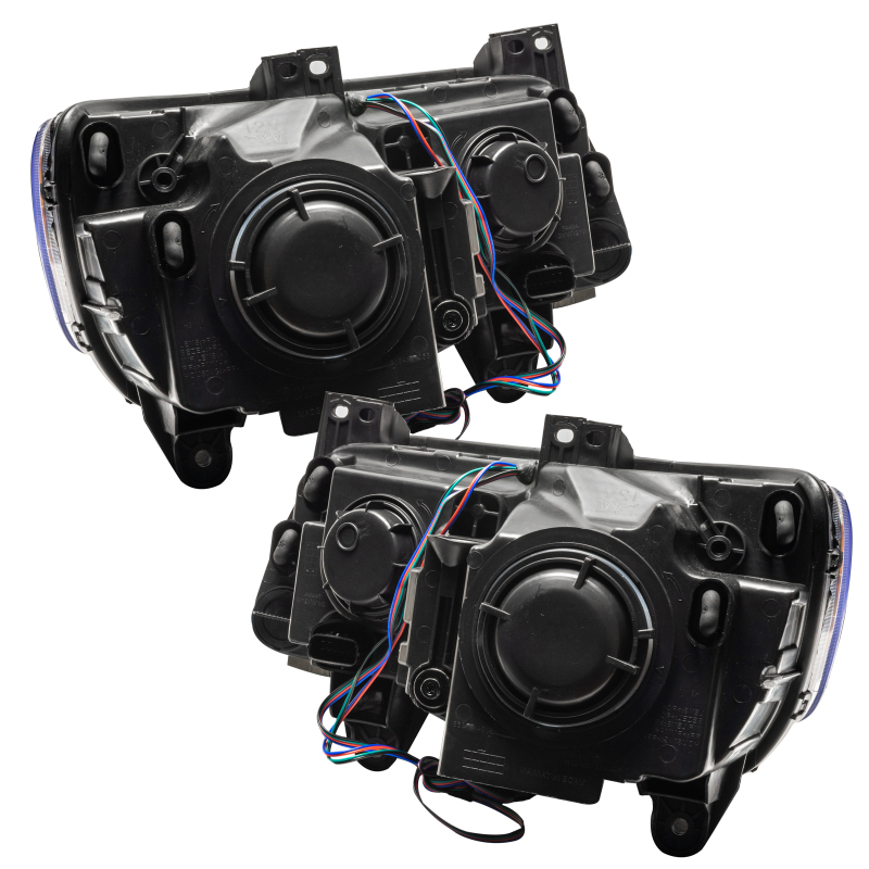 Oracle 11-14 Chrysler 300C SMD HL - Black - NON HID - ColorSHIFT DRL - ColorSHIFT thumbnail 7