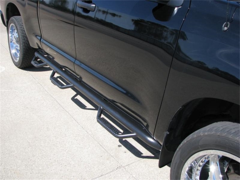 N-Fab Nerf Step 07-17 Toyota Tundra Double Cab 6.5ft Bed - Gloss Black - Bed Access - 3in thumbnail 3