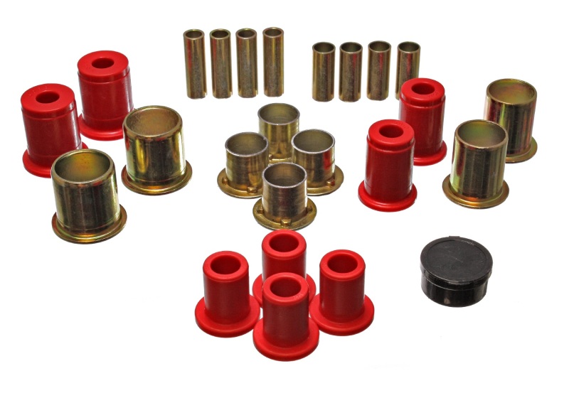 Energy Suspension 91-96 Buick LeSabre / 90-94 Chevy Astro Red Front Lower and Upper Control Arm Bush thumbnail 5