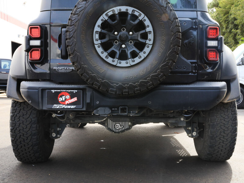 aFe Vulcan Series 3in Stainless Steel Cat-Back Hi-Tuck Exhaust Ford Bronco Raptor 22-26 V6-3.0L (tt) thumbnail 4