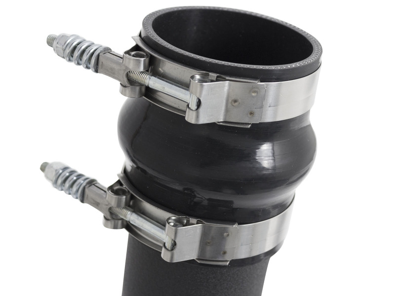 BladeRunner 3 IN & 3-1/2 IN Aluminum Hot and Cold Charge Pipe Kit Black