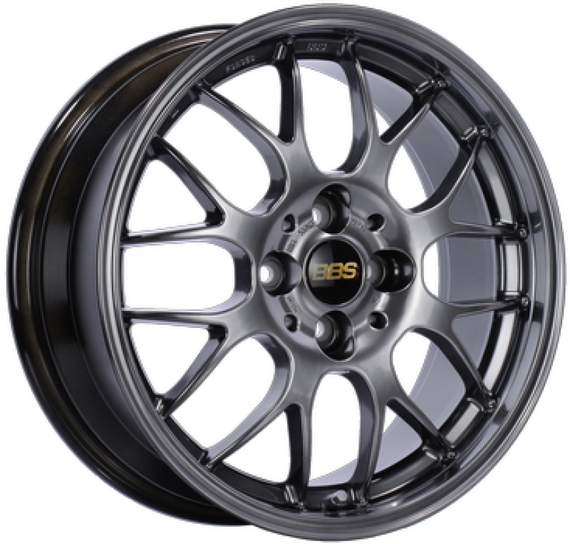 BBS RG-R 18x8.5 5x114.3 ET38 Diamond Black Wheel -82mm PFS/Clip Required thumbnail 2