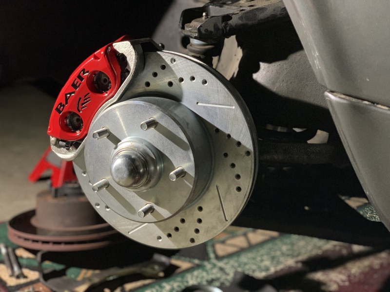 Baer Brakes Applications Using Mustang II Spindles 11in Classic Series Front Brake Kit
