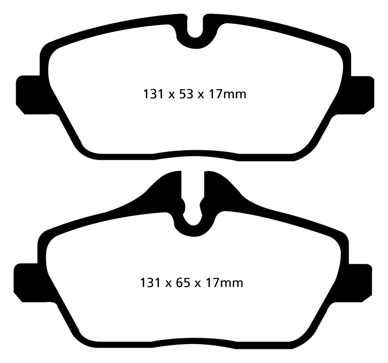 EBC S1 Brake Pad and Rotor Kit (1x ebcRK2021, 1x ebcUD1308) thumbnail 5