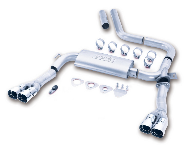 Borla 98-01 CAMARO/TRANS AM 5.7L V8 AT/MT Catback Exhaust Quad Tips thumbnail 4