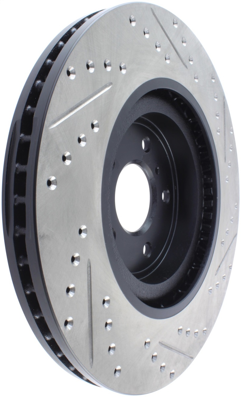 StopTech Infiniti G37 / Nissan 370Z SportStop Slotted & Drilled Front Right Rotor thumbnail 6