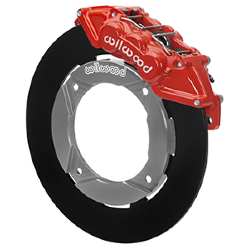 Wilwood 2014+ Polaris RZR XP 1000 Front Kit 11.25in - Red thumbnail 2