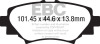 EBC Ultimax2 Brake Pad Sets